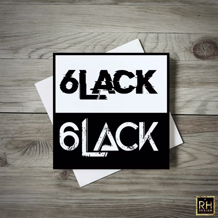 6LACK Logo Design created for