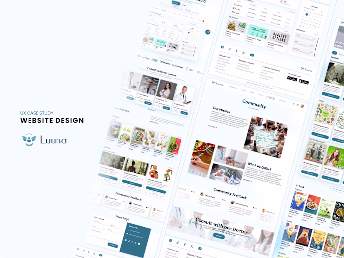 Wellness Website Design