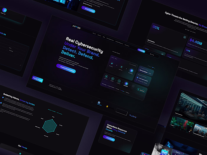Armor360 needed a full website