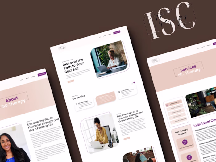 ISC Therapy & Wellness Website Design