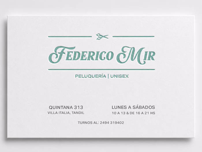 Federico Mir | Visual Identity