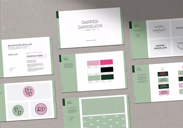 Dapper Dandelion Website & Branding Redesign