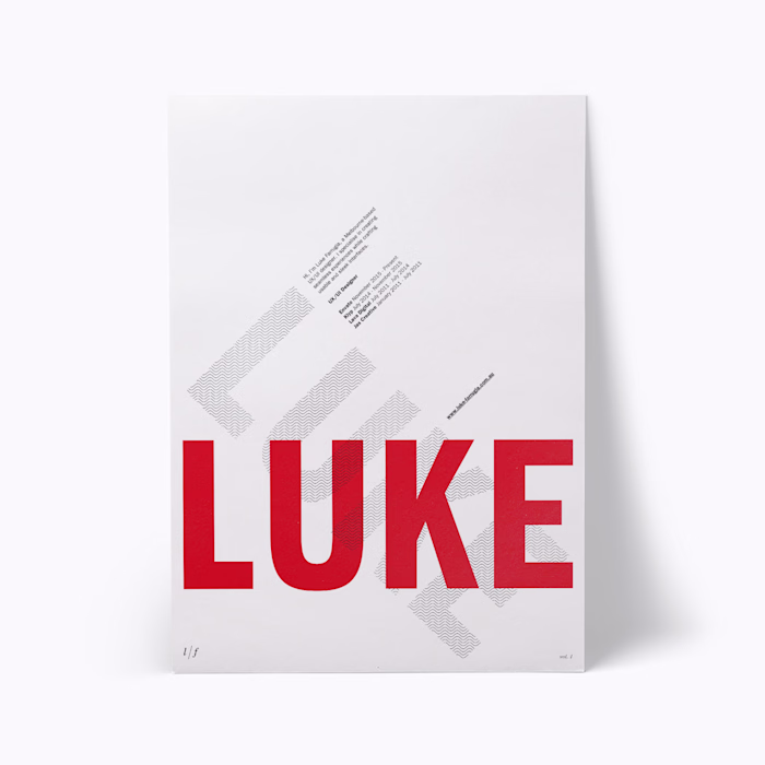 Typographic Posters