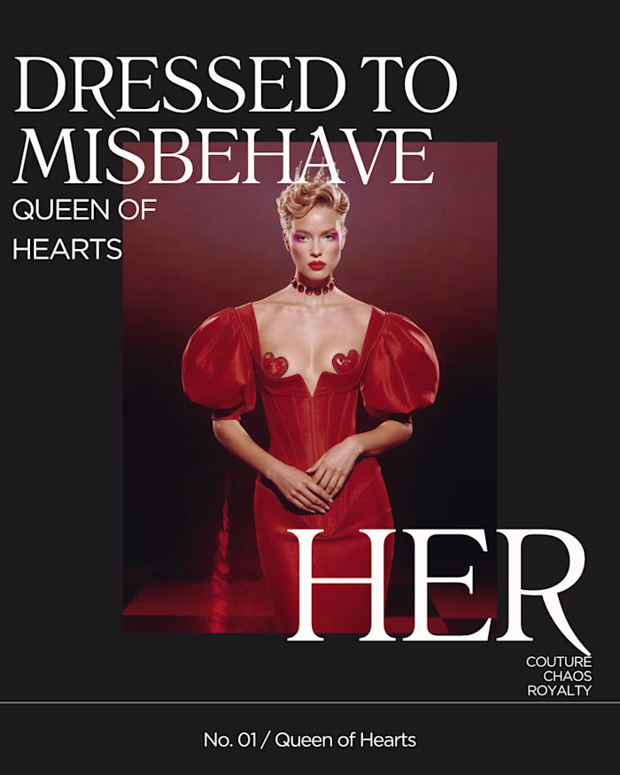 Dressed to Misbehave — No. 01 | Queen of Hearts