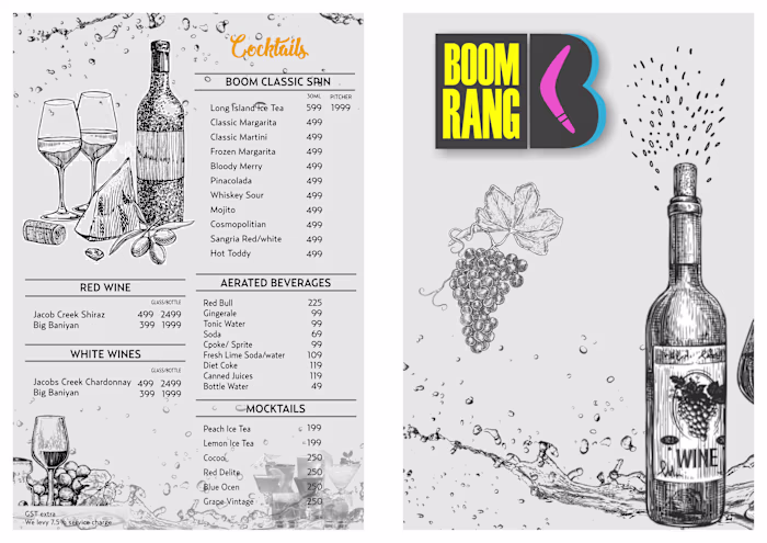 Resturant Menu