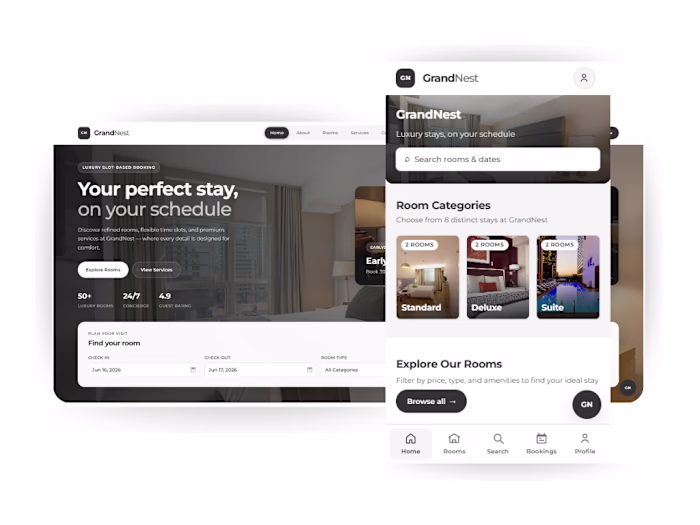 GrandNest - AI Powered Hospitality