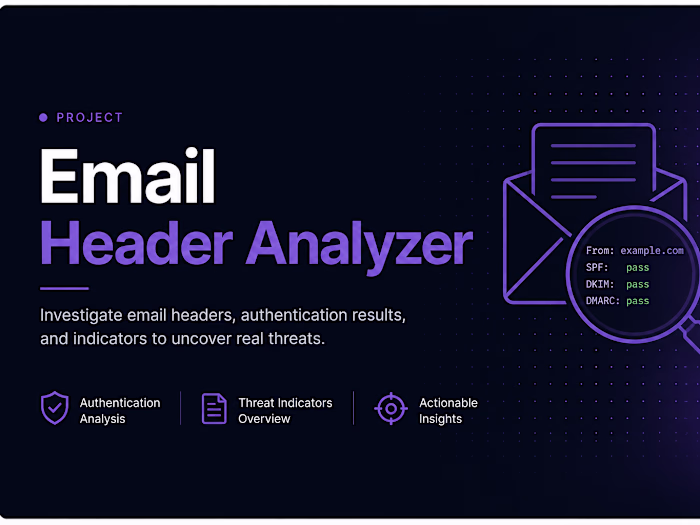 Email Header Analyzer
Description:

An email security