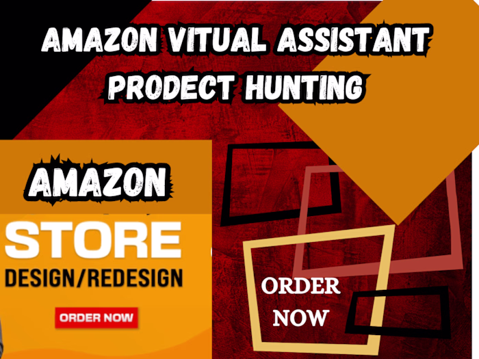 Amazon Virtual Assistant, product Research and Listing