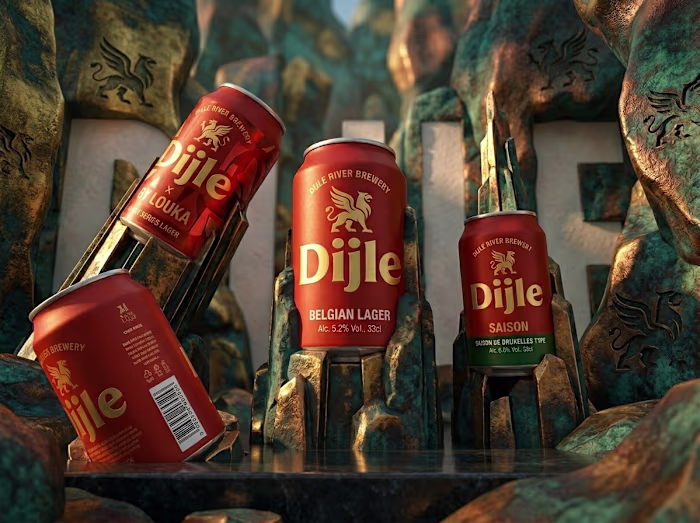 Dijle Brewery — Beer Packaging & Brand Identity