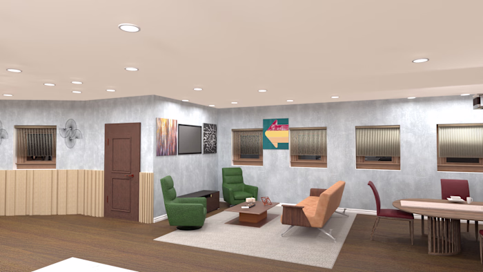 Modern living room 