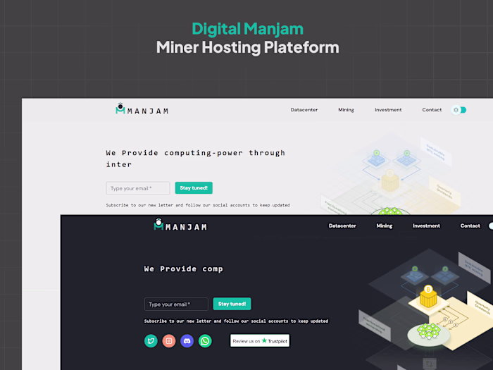 Cloud Platform for Mining Farm Management