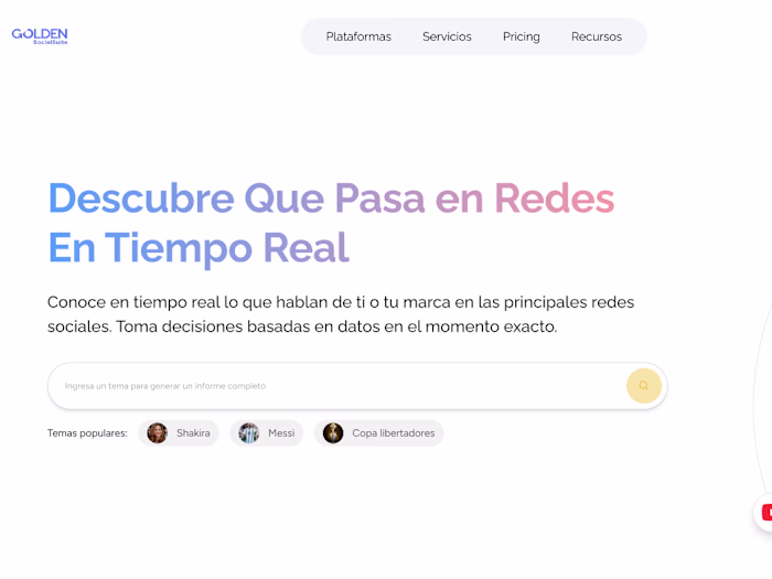 Social Alert  | Redesign
