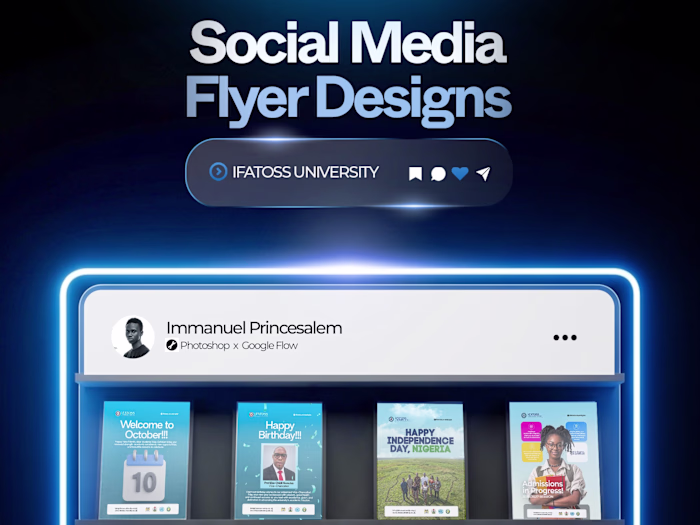 SOCIAL MEDIA DESIGNS - IFATOSS UNIVERSITY