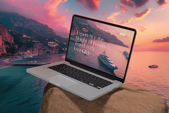 LuxeGlide - Website Design