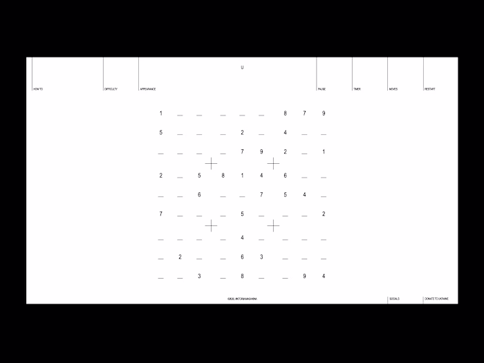 SUDOKU Website Development