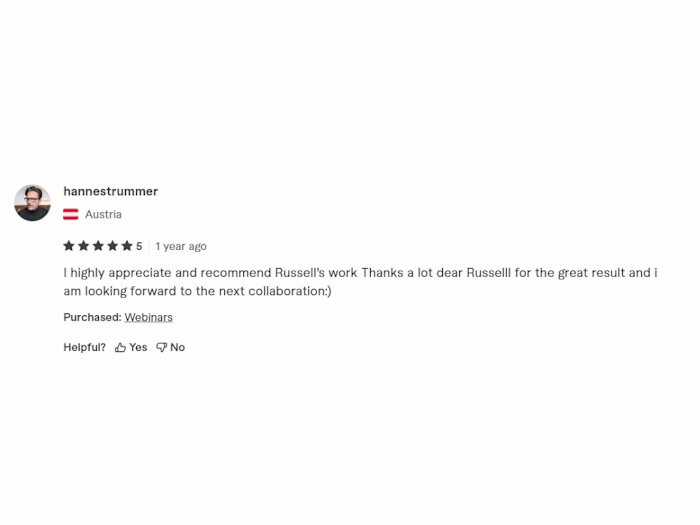 Client Testimonial