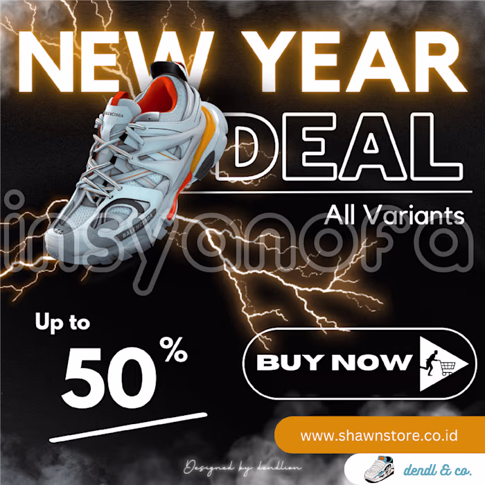 New Year Design Poster