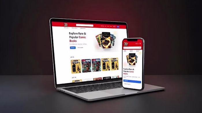 Comic book store with Stripe and PayPal checkout