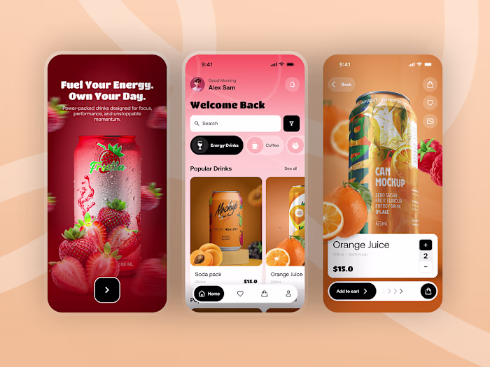 Mobile App UI/UX Design