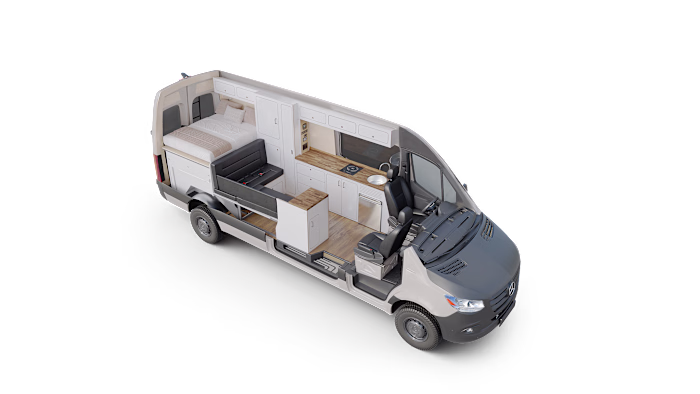 VanCraft Campervan | Interior & Exterior CGI