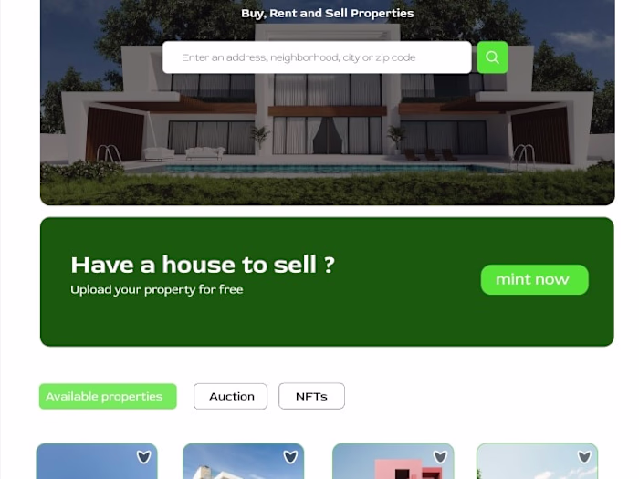Hestia Web3 Landing Page