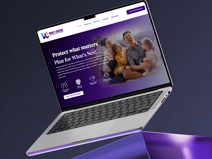 A conversion-focused WordPress website for