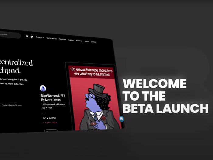Beta launch of the decentralized dropspace - YouTube