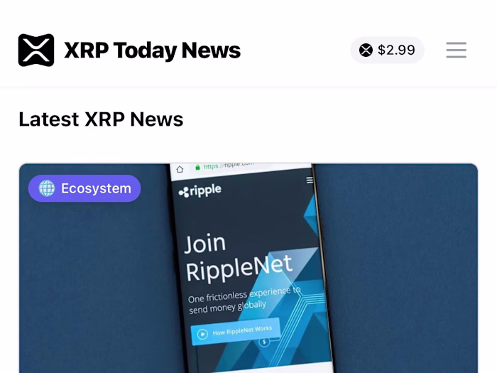 XRP News Aggregator