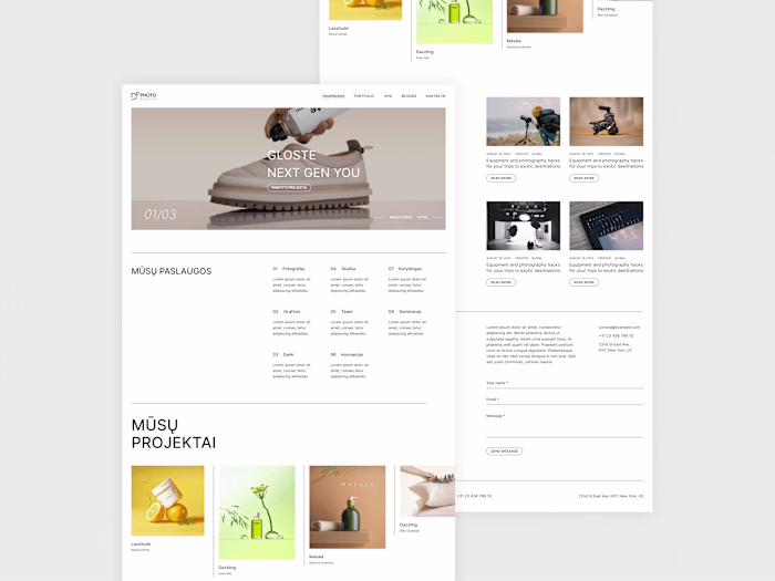 DoPhoto—Vizualinisdizainas&Svetainėssukūrimas&SEOproduktofotografijosstudijai