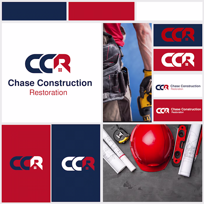 Chase Construction Restoration Brand Identity