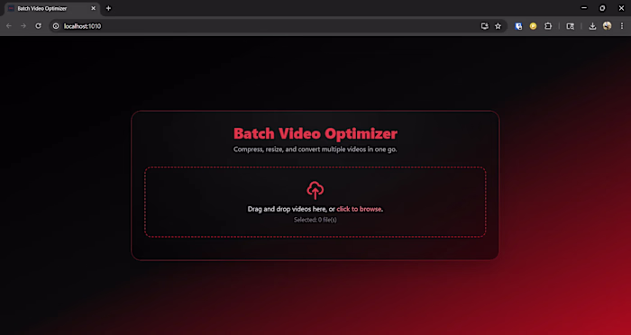 Batchify Video Processing Tool