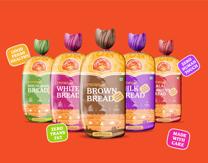 Dayspring | Bread Brand Identity & Packaging Design