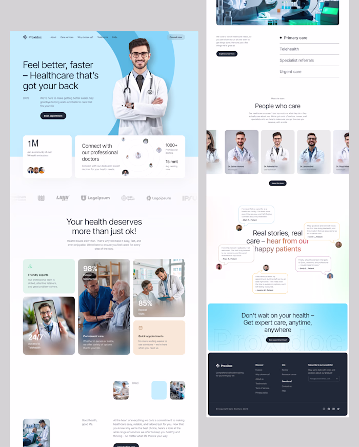 💬 Need a healthcare website