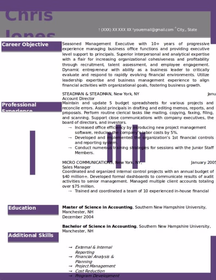 CV Idea