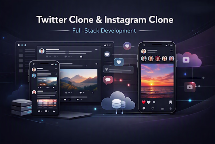 Twitter Clone & Instagram Clone