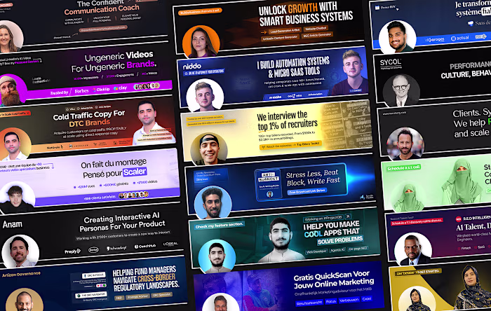 15+ LInkedIn Profile Rebranding | Banner | Cover Design