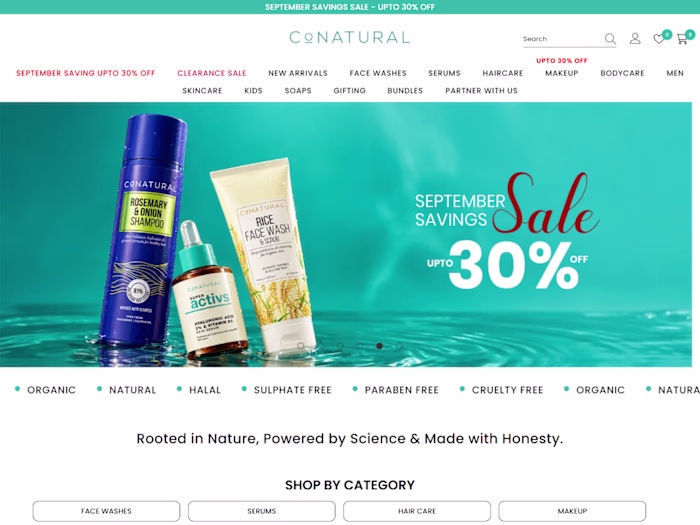 CoNatural — Shopify Redesign & Checkout Setup