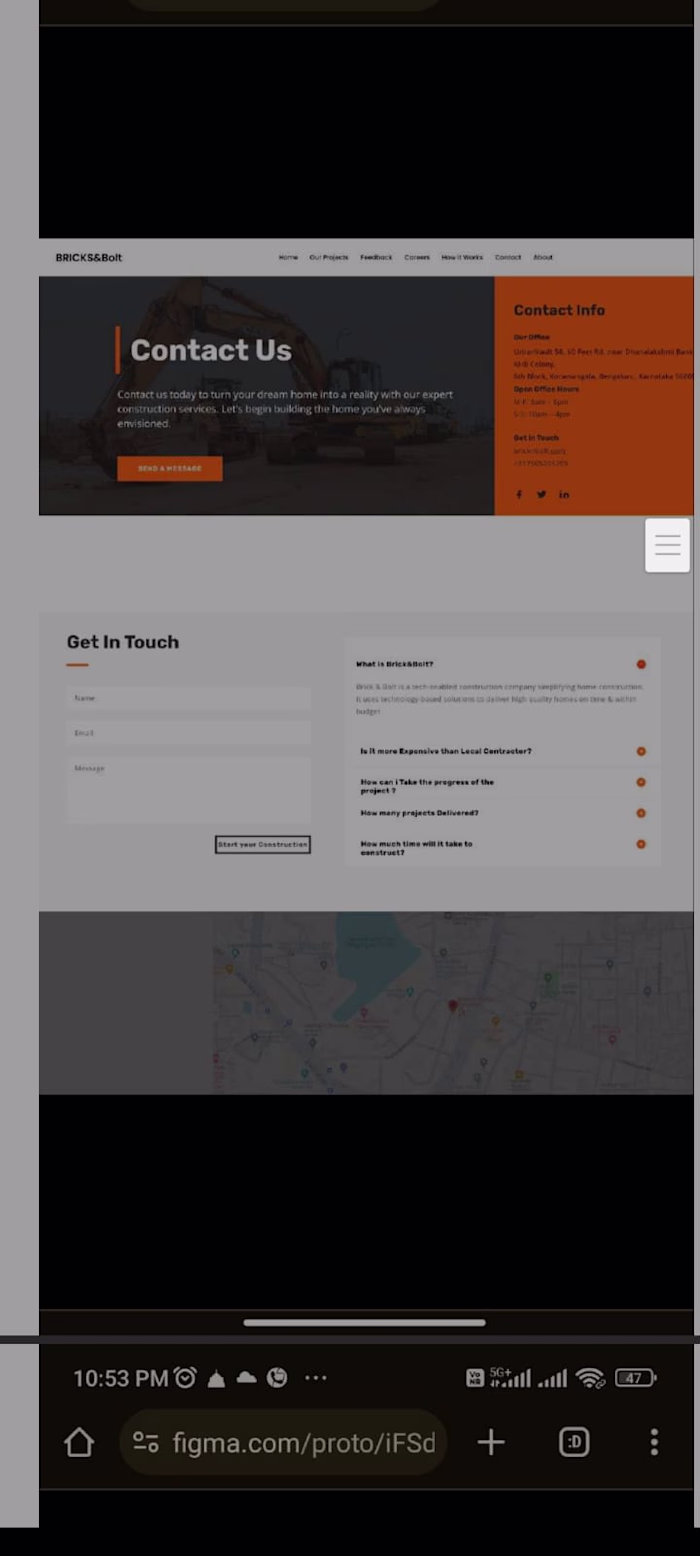 Website Design Demo for A Real Estate Company 