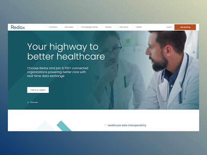 Custom Web Development for Healthcare Tech Startup