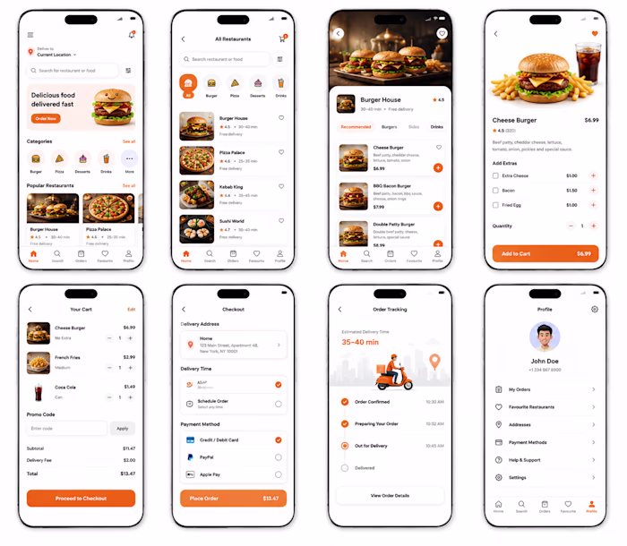 QuickBite – Food Delivery Mobile