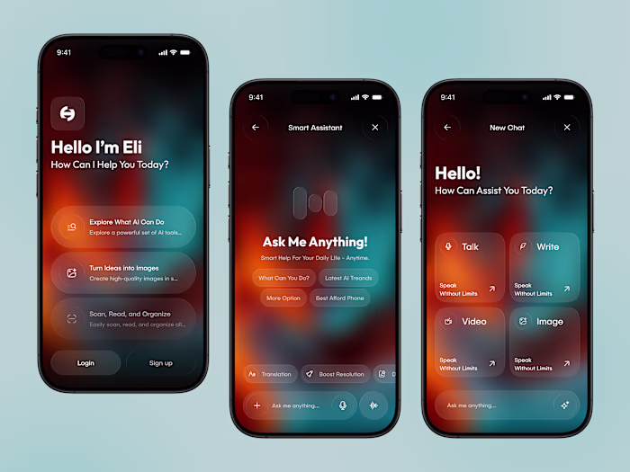 This AI Assistant Mobile App