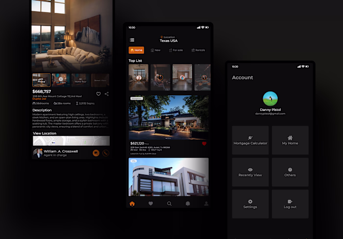 HomeFind (Real Estate Application)