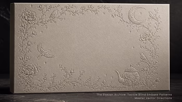 The Elysian Archive: Tactile Blind Embossing