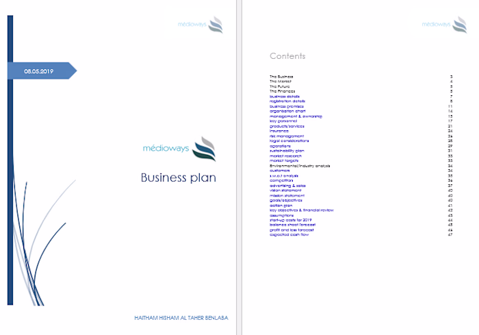 Medioways Business Plan 