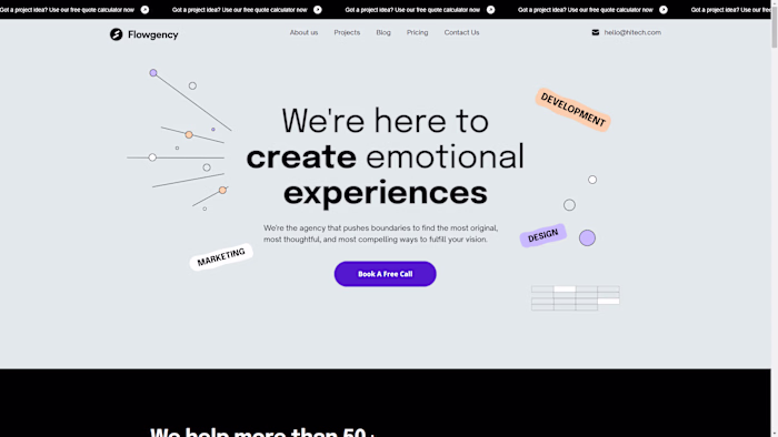 Portfolio Project 2 (Webflow)
