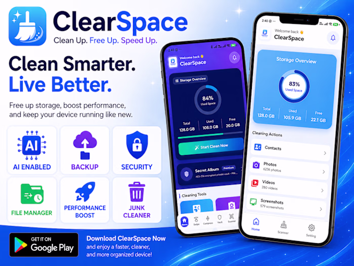 Clear Space - AI Cleanup App