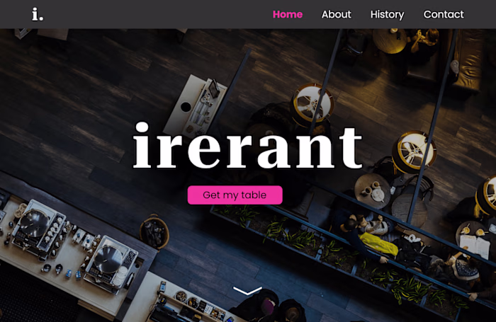 Restaurant Landing Page