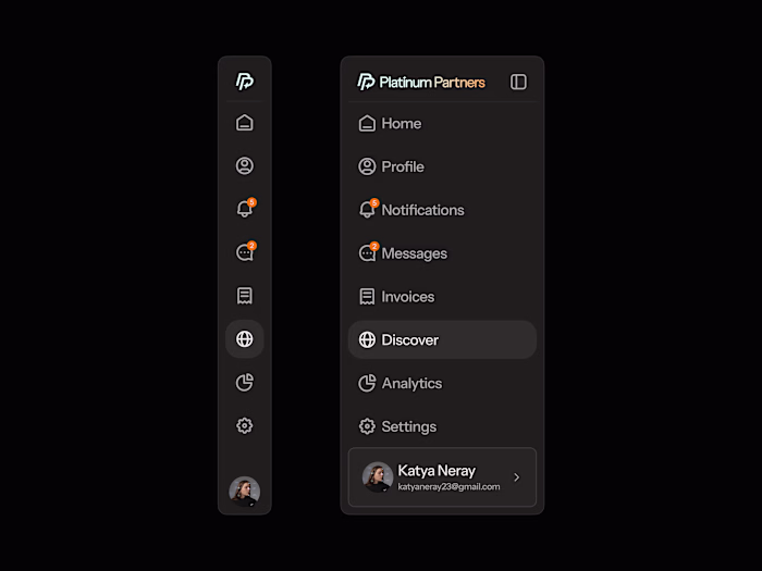 Sidebar UI