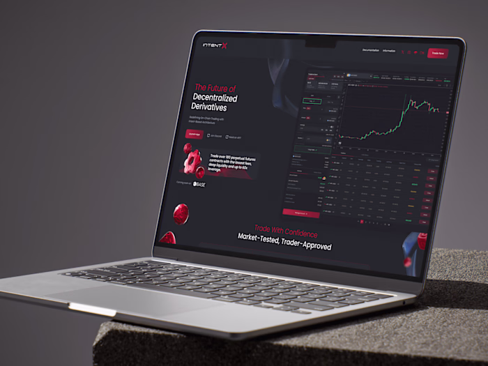 IntentX Landing Page