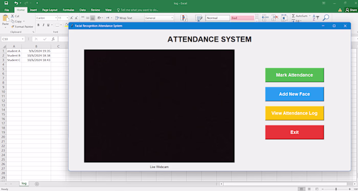 Automated Facial Attendance Tracking System